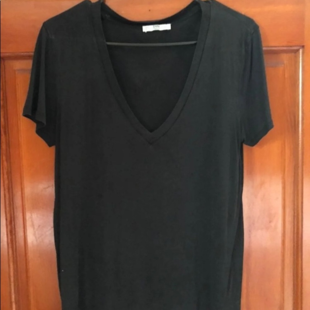 Black v neck